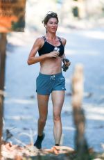 GISELE BUNDCHEN Out Jogging in Costa Rica 02/18/2022