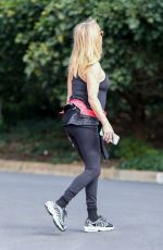GOLDIE HAWN Out for a Walk in Brentwood 02/01/2022