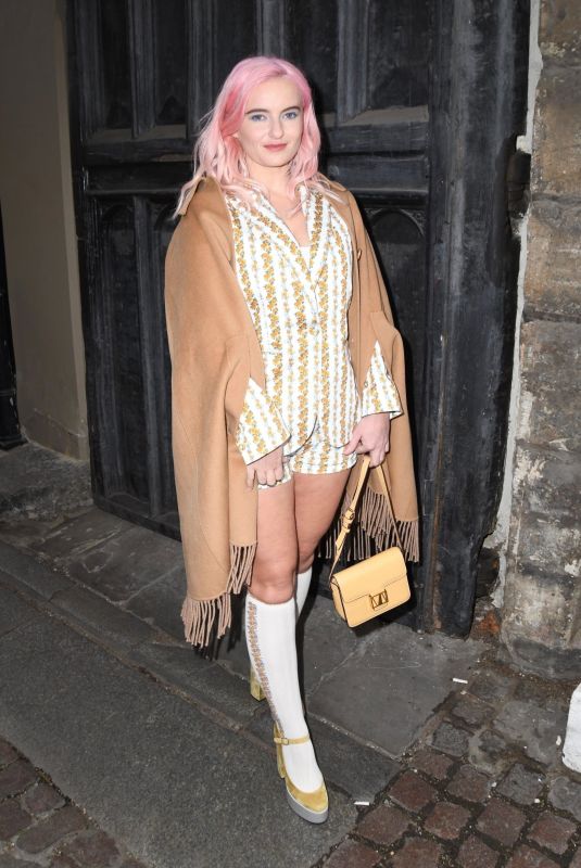 GRACE CHATTO Arrivevs at Paul & Joe Fashion Show in London 02/21/2022
