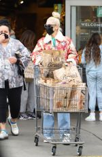 GWEN STEFANI Out for Grocery Shopping in West Hollywood 01/31/2022