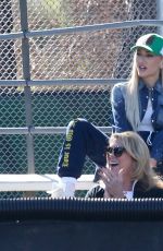 GWEN STEFANI Watch Her Son Plays Football in Los Angeles 02/20/2022
