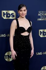 HAILEE STEINFELD at 28th Annual Screen Actors Guild Awards in Santa Monica 02/27/2022