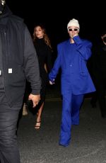 HAILEY and Justin BIEBER Arrives at Catch LA in West Hollywood 02/11/2022