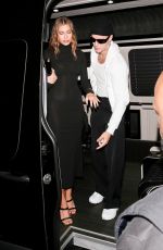 HAILEY and Justin BIEBER at Catch LA in West Hollywood 02/11/2022