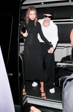 HAILEY and Justin BIEBER at Catch LA in West Hollywood 02/11/2022