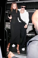 HAILEY and Justin BIEBER at Catch LA in West Hollywood 02/11/2022