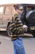 HAILEY BIEBE Out and About in Los Angeles 02/08/2022