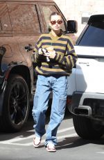 HAILEY BIEBE Out and About in Los Angeles 02/08/2022