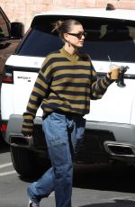HAILEY BIEBE Out and About in Los Angeles 02/08/2022