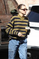 HAILEY BIEBE Out and About in Los Angeles 02/08/2022