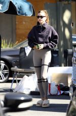 HAILEY BIEBER After Workout in West Hollywood 02/03/2022