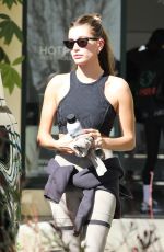 HAILEY BIEBER After Workout in West Hollywood 02/03/2022