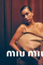 HAILEY BIEBER for Miu Miu Campaign 2022