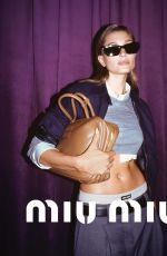 HAILEY BIEBER for Miu Miu Campaign 2022