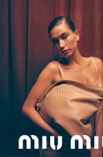 HAILEY BIEBER for Miu Miu Spring/Summer 2022 Campaign