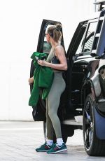 HAILEY BIEBER Heading to Yoga Class in Beverly Hills 02/12/2022