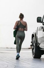 HAILEY BIEBER Heading to Yoga Class in Beverly Hills 02/12/2022