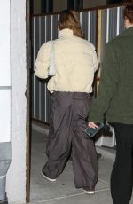 HAILEY BIEBER Out and About in West Hollywood 02/16/2022