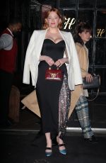 HALEY BENNET Leaves Bowery Hotel in New York 02/23/2022