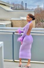 HALLE BAILEY - Instagram Photos 02/24/2022