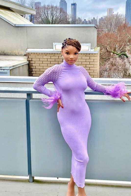 HALLE BAILEY - Instagram Photos 02/24/2022