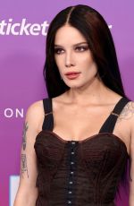 HALSEY at 2022 Bud Light Super Bowl Music Fest at Crypto.com Arena in Los Angeles 02/10/2022