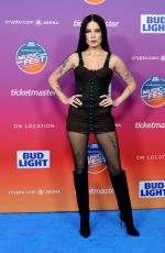 HALSEY at 2022 Bud Light Super Bowl Music Fest at Crypto.com Arena in Los Angeles 02/10/2022