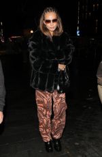 HANA CROSS at Molly Mae x Pretty Little Thing Launch in Leicester Square 02/16/2022
