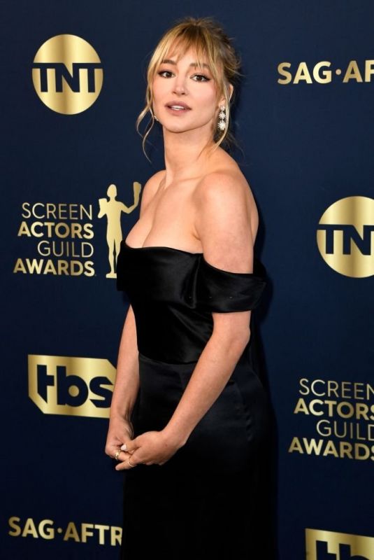 HASSIE HARRISON at 28th Annual Screen Actors Guild Awards in Santa Monica 02/27/2022