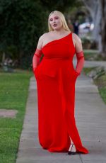 HAYLEY HASSELHOFF Out in Beverly Hills 02/14/2022