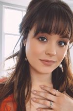 HAYLEY ORRANTIA at a Photoshoot, February 2022