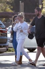 HEATHER RAE YOUNG Out in Palm Springs 02/16/2022