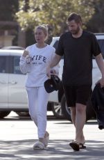 HEATHER RAE YOUNG Out in Palm Springs 02/16/2022