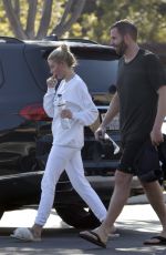 HEATHER RAE YOUNG Out in Palm Springs 02/16/2022