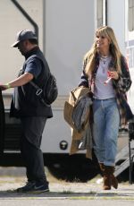 HEIDI KLUM on the Set of Germany
