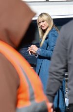 HEIDI KLUM on the Set of Germany