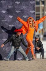HEIDI KLUM on the Set of Germany
