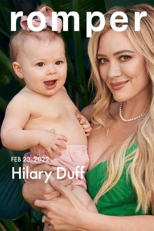 HILARY DUFF for Romper Magazine, February 2022