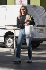 HILARY DUFF in Denim Out in Los Angelels 02/02/2022