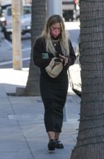 HILARY DUFF Out Shopping in Beverly Hills 02/22/2022