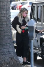 HILARY DUFF Out Shopping in Beverly Hills 02/22/2022