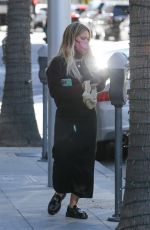 HILARY DUFF Out Shopping in Beverly Hills 02/22/2022