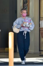 HILARY DUFF Out Shopping in Los Angeles 02/24/2022
