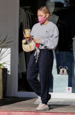 HILARY DUFF Out Shopping in Los Angeles 02/24/2022