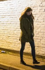 HOLLIDAY GRAINGER on the Set of Troubled Blood in London 02/05/2022
