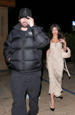 HOLLY SCAFRONE Out for Dinner Date at Nobu in Malibu 02/24/2022