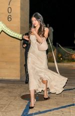 HOLLY SCAFRONE Out for Dinner Date at Nobu in Malibu 02/24/2022