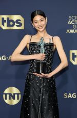 HOYEON JUNG at 28th Annual Screen Actors Guild Awards in Santa Monica 02/27/2022