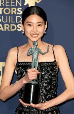 HOYEON JUNG at 28th Annual Screen Actors Guild Awards in Santa Monica 02/27/2022