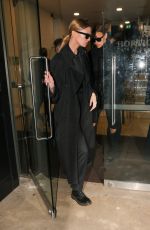 IRINA SHAYK and STELLA AMXWELL Leaves Richard Quinn Fashion Show in London 02/19/2022